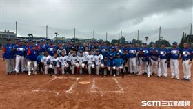 ▲花蓮馬太鞍光復國小少棒OB賽合影。（圖／記者蕭保祥攝影）