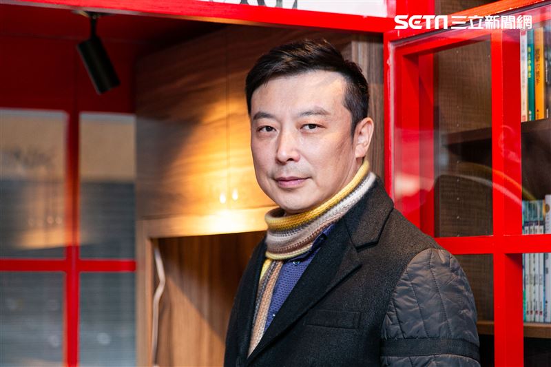 林煒三立新聞網專訪。（圖／記者楊澍攝影）