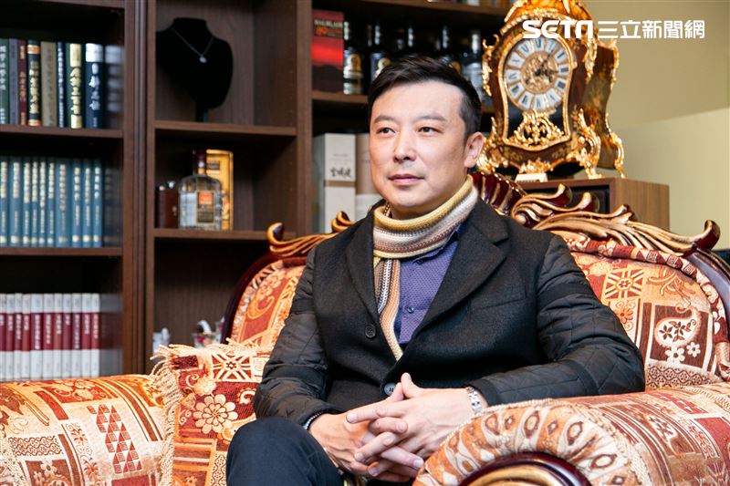 林煒三立新聞網專訪。（圖／記者楊澍攝影）