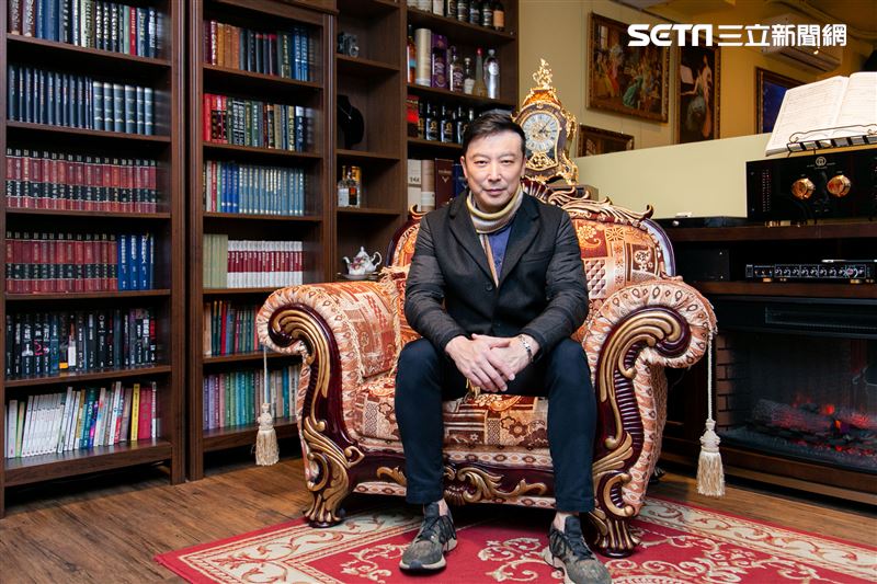 林煒三立新聞網專訪。（圖／記者楊澍攝影）