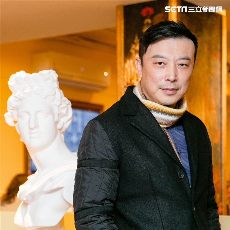 林煒三立新聞網專訪。（圖／記者楊澍攝影）