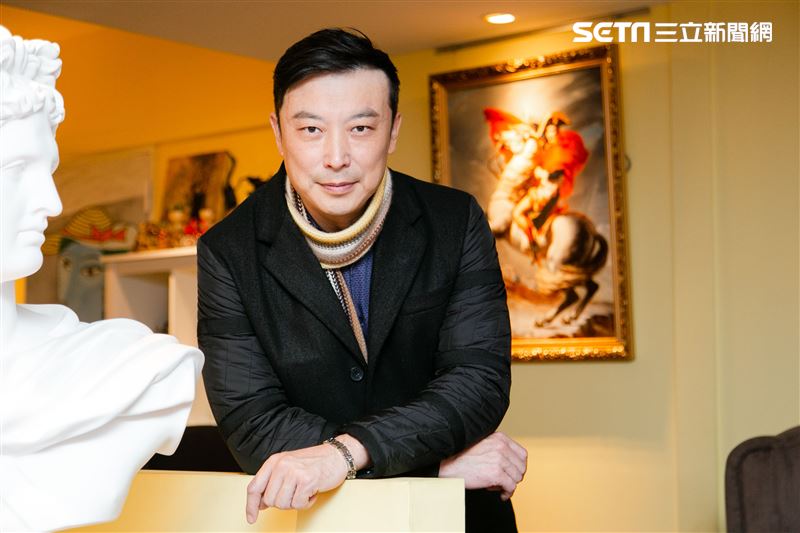 林煒三立新聞網專訪。（圖／記者楊澍攝影）