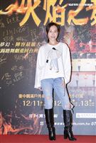 游鴻明、彭佳慧、郭彥均、羅宏正、屈中恆、風田、謝佳見出席觀賞《火焰之舞》。（圖／記者楊澍攝影）