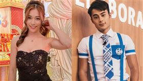 香港女星廖慧儀/緋聞對象 孔德賢。IG