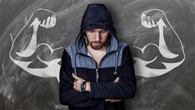 男生、強壯、壓力、性別人同、社會期待。（圖／翻攝自Pixabay）