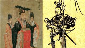 劉備,紀靈,呂布,轅門射戟