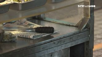 防刀具被奪　市場攤商暗格「藏刀」