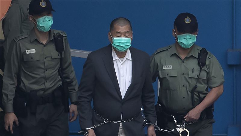 黎智英被控勾結外國罪　恐遭送中