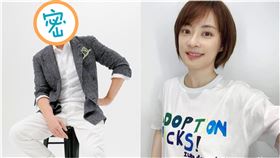 孫儷,錢楓／翻攝自孫儷微博、錢楓微博