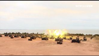 馬祖防衛操演　八吋榴彈砲射擊超震撼