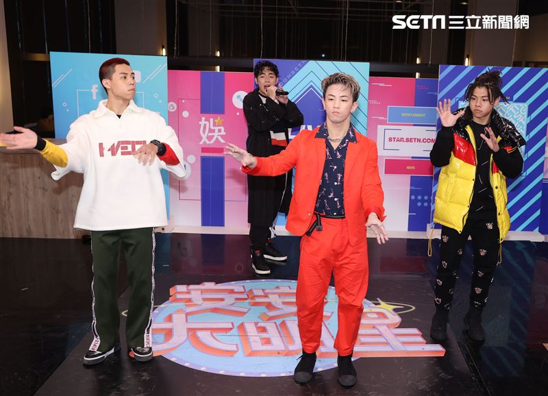 B.T.O.D.安安大明星(唱片宣傳) 。（記者邱榮吉/攝影）