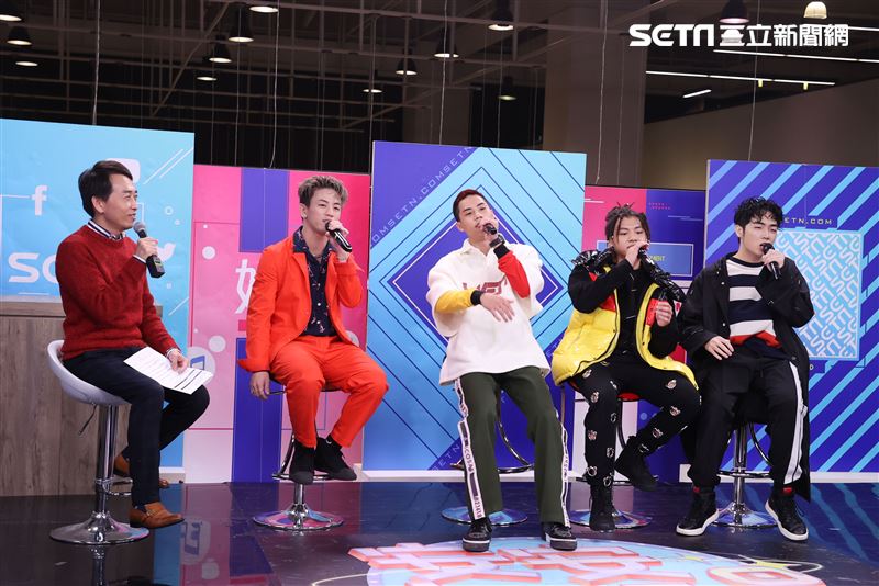 B.T.O.D.安安大明星(唱片宣傳) 。（記者邱榮吉/攝影）