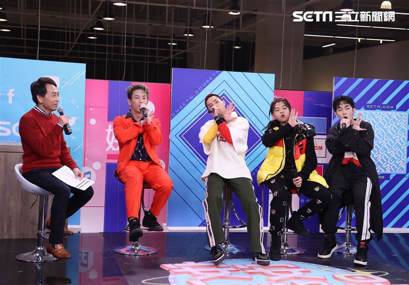 B.T.O.D.安安大明星(唱片宣傳) 。（記者邱榮吉/攝影）