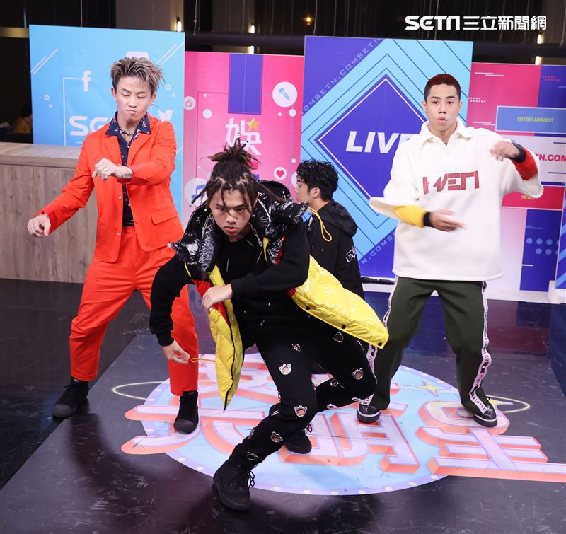 B.T.O.D.安安大明星(唱片宣傳) 。（記者邱榮吉/攝影）