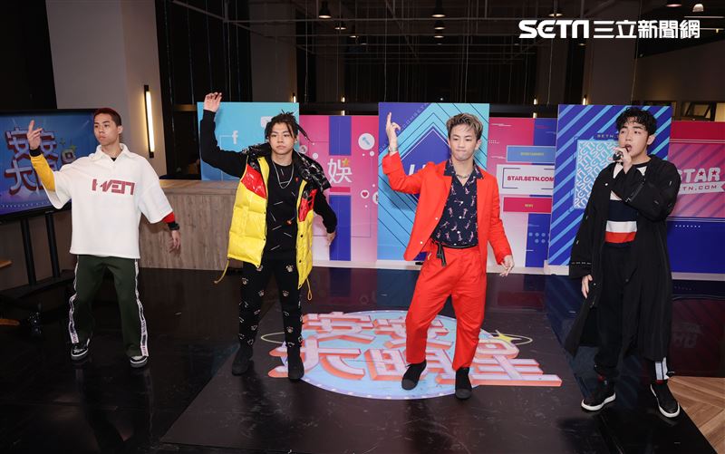 B.T.O.D.安安大明星(唱片宣傳) 。（記者邱榮吉/攝影）