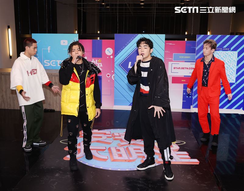 B.T.O.D.安安大明星(唱片宣傳) 。（記者邱榮吉/攝影）