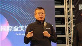 國際盃美容美髮大賽開幕　蔡其昌出席2020國際盃美容美髮大賽14日在苗栗市巨蛋體育館舉行開幕式，立法院副院長蔡其昌應邀出席致詞。中央社記者管瑞平攝  109年12月14日