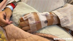 病人示意圖（民眾提供）