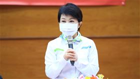 中市通過獎勵辦法  檢舉萊豬給罰鍰7成獎金台中市政府15日舉行市政會議審查提案，市長盧秀燕（圖）會中裁示，通過修正「台中市檢舉重大違反食品安全衛生管理法案件獎勵辦法」，民眾檢舉萊豬可獲罰鍰7成獎金。中央社記者郝雪卿攝  109年12月15日