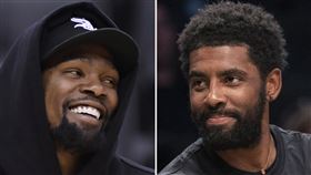NBA／搭檔杜蘭特　厄文曝爆笑隊名
NBA,布魯克林籃網,Kevin Durant,Kyrie Irving,7-11
美聯社／達志影像