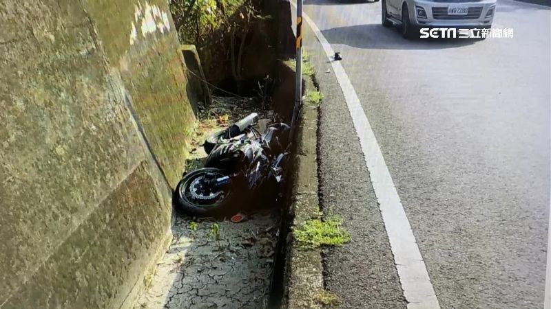 又是182縣道　重機騎士過彎自摔亡