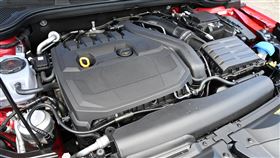 ▲Skoda Kamiq 1.5升渦輪增壓引擎。（圖／鍾釗榛攝影）
