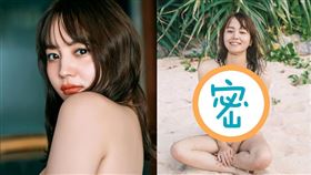 NANAMI某些神情像極了堀北真希。（圖／翻攝自NANAMI寫真集 blow官方推特）