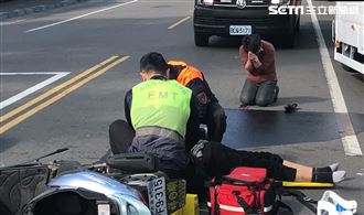 剛領牌就撞飛老婦！駕駛磕頭求神救人