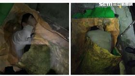 中橫闖便道，消失，邱男（圖／翻攝畫面）