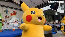 信義區捕獲野生寶可夢。（圖／記者馮珮汶攝）