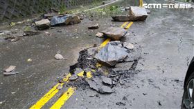 宜蘭,台7丁線,落石,坍方（圖／翻攝畫面）