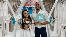 錢肯尼與台灣女友結婚，將以本土身分回歸夢想家。（圖／錢肯尼提供）