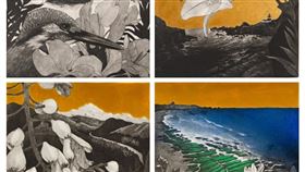 華府雙橡園將舉辦台灣藝術展，展出14件橫跨1930到80年代台灣藝術家的作品，其中包含台灣藝術家蘇郁婷的銅版畫作。（圖取自駐美代表處網頁taiwanembassy.org）