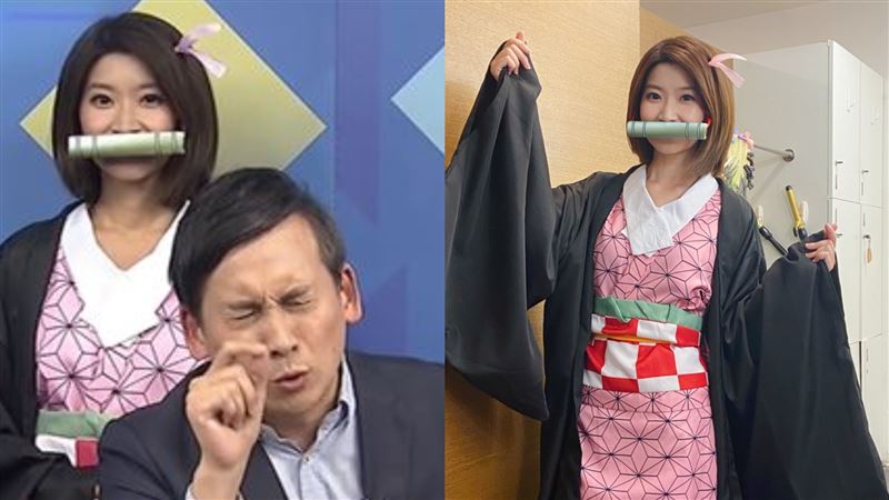 扮「璇豆子」爆紅！中天女記者回應了