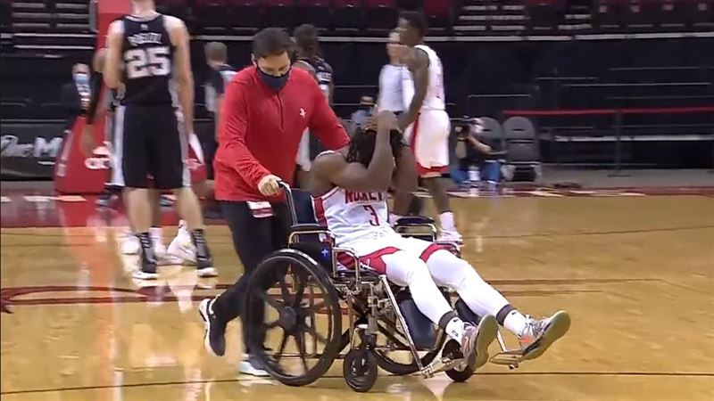 NBA／跟腱撕裂　火箭後衛難過退場