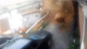 落石,鼻頭山,山壁,瑞芳,新北,老婦