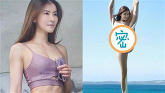 翹臀美乳不藏了　瑜珈女神險露第三點