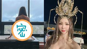 寧寧與好姐妹們到宜蘭泡湯，卻因氣候影響無法拍美照。（圖／翻攝自寧寧臉書粉專）