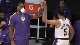 NBA,洛杉磯湖人,Talen Horton-Tucker,LeBron James,醜聞
美聯社／達志影像