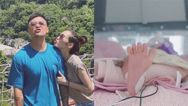 女兒早產只有1千g  余文樂妻淚崩