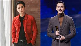 明道　阮經天　兄弟臉　撞臉（組合圖／翻攝自明道、阮經天微博）