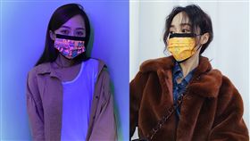 ▲小三美日再創流行趨勢-螢光版口罩!（圖／業者提供）