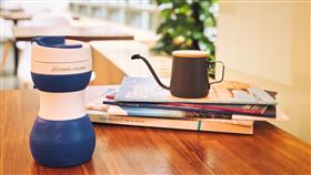 華航矽緻摺疊隨行杯獲經濟部肯定，將持續推動環保、創新的企業永續作為。（圖／華航提供）