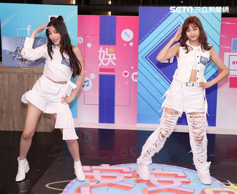 PER6IX女團安安大明星。（記者邱榮吉/攝影）