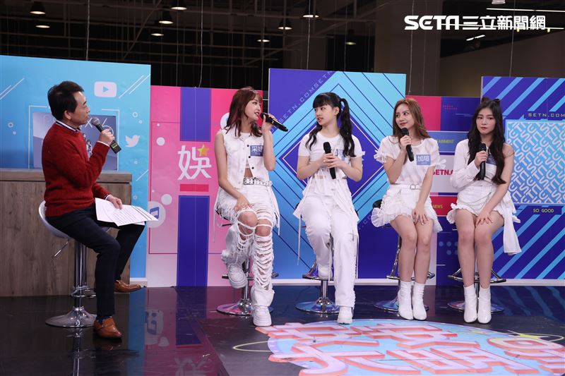 PER6IX女團安安大明星。（記者邱榮吉/攝影）