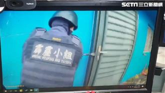 警攻堅破門　通緝犯躺床喘不過氣身亡