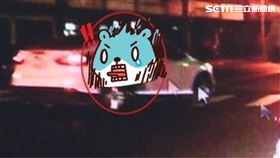 嬰靈,車震,藍衣,女孩,投胎,行車紀錄器,新北市,惡作劇,孕婦,　圖／翻攝自微博　