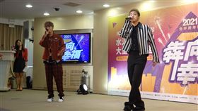 ▲婁峻碩與鼓鼓呂思緯同台演出。（圖／主辦單位提供）