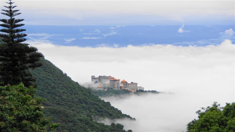 多圖／宮崎駿天空之城「出現」陽明山