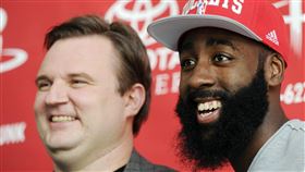 NBA／名記爆料出包！莫雷秒打臉
NBA,休士頓火箭,James Harden,費城七六人,Daryl Morey
美聯社／達志影像